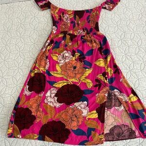 EXPRESS Women Floral Pink  Dress SIZE SMALL